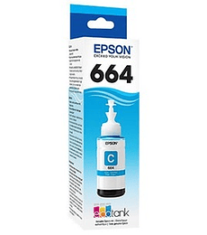 Botella de Tinta Epson T664220-AL Cyan 