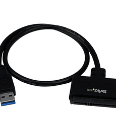 Cable Adaptador USB 3.0 con UASP a SATA III para Disco Duro de 2.5 - Cable Conversor para HDD SSD