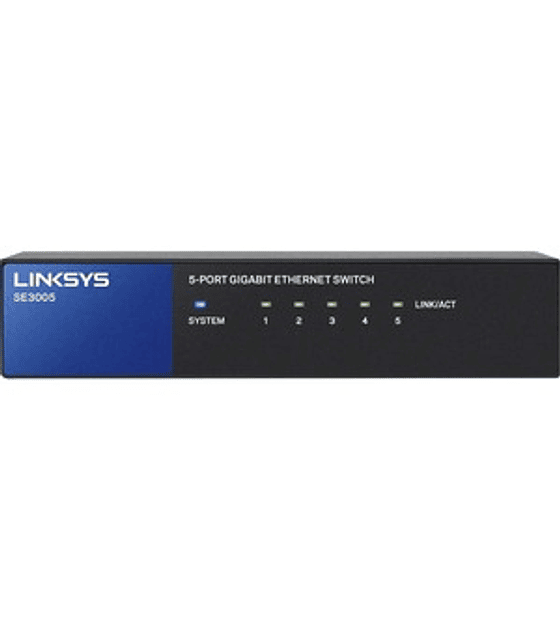 SWITCH LINKSYS Ethernet SE3005 Gigabit 5-Port
