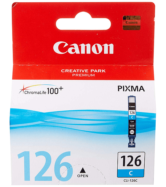 Cartucho de tinta Canon CLI-126 cyan 4562B001