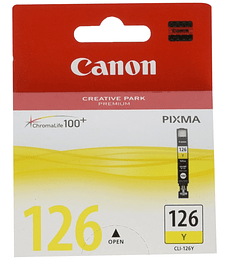 Cartucho de tinta Canon CLI-126 amarillo 4564B001