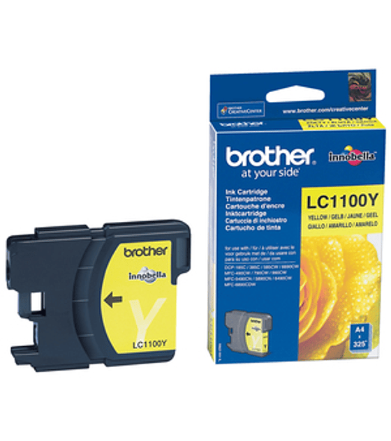Cartridge Brother LC1100Y Yellow
