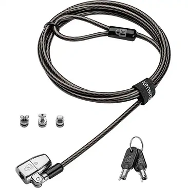 Cable de Bloqueo Kensington ClickSafe 2.0 Para Portátil - 1.80m Cable - Cierre con llave - Acero al carbono, Plástico - Para Portátil 1