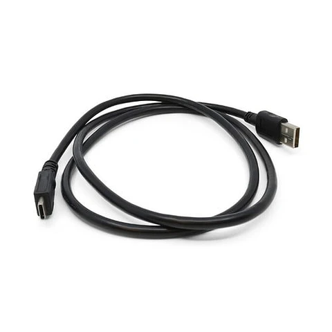 Cable de transferencia de datos Zebra - 1m USB/USB-C - para Portátil - 1 - Negro