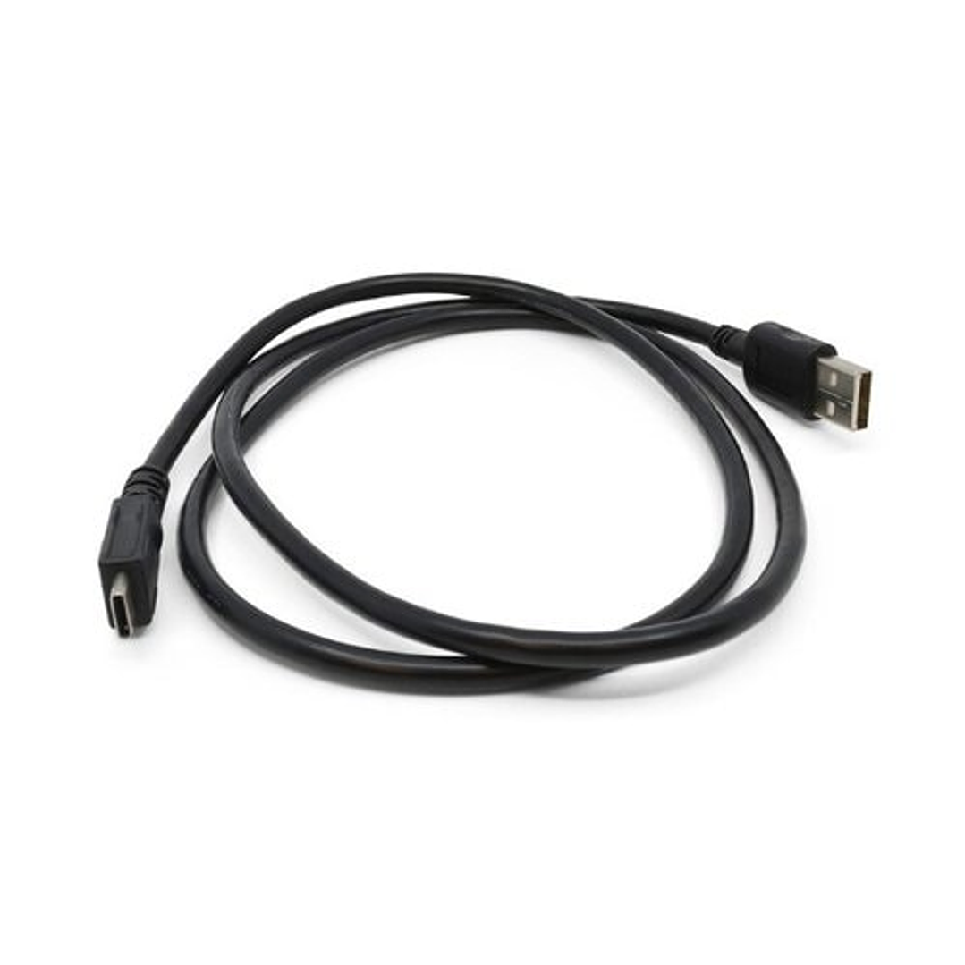 Cable de transferencia de datos Zebra - 1m USB/USB-C - para Portátil - 1 - Negro 1