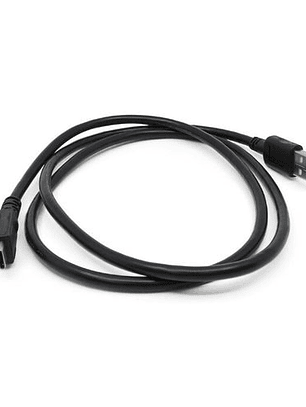 Cable de transferencia de datos Zebra - 1m USB/USB-C - para Portátil - 1 - Negro