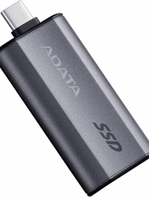 Unidad de estado sólido Adata SC750 - Externo - 1000GB - Negro, Titanio - Consola de juegos, consola de juegos portátil, PlayStation Dispositivo compatible - USB 3.2