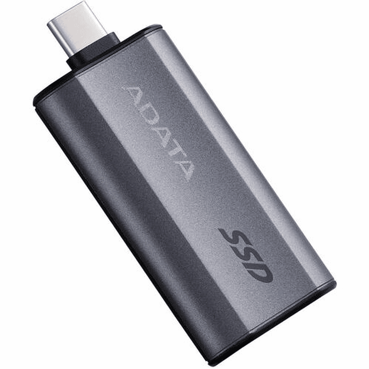 Unidad de estado sólido Adata SC750 - Externo - 1000GB - Negro, Titanio - Consola de juegos, consola de juegos portátil, PlayStation Dispositivo compatible - USB 3.2 1