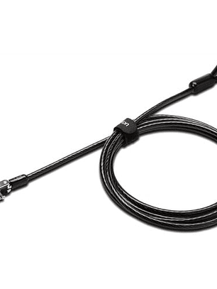 Cable de Bloqueo Kensington Slim Para Portátil - 1.83m Cable - Reiniciable - 4-dígitos - Cerradura de combinación - Negro - Acero al carbono - Para Portátil