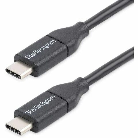 Cable de 3m USB-C a USB-C Macho a Macho USB 2.0 - Cable USB Tipo C - Cable USBC - Cable Cargador para Móvil USBC - Cable for Smartphone, Portátil,
