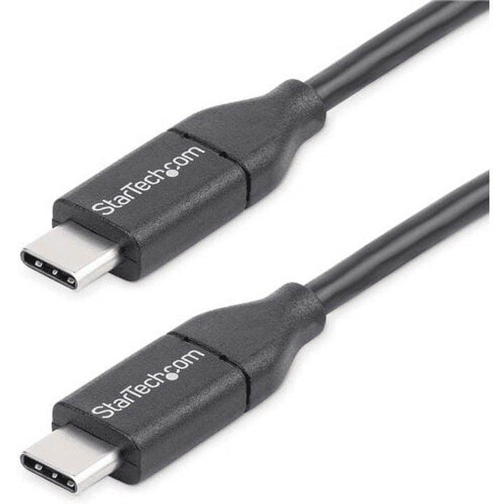 Cable de 3m USB-C a USB-C Macho a Macho USB 2.0 - Cable USB Tipo C - Cable USBC - Cable Cargador para Móvil USBC - Cable for Smartphone, Portátil, 1