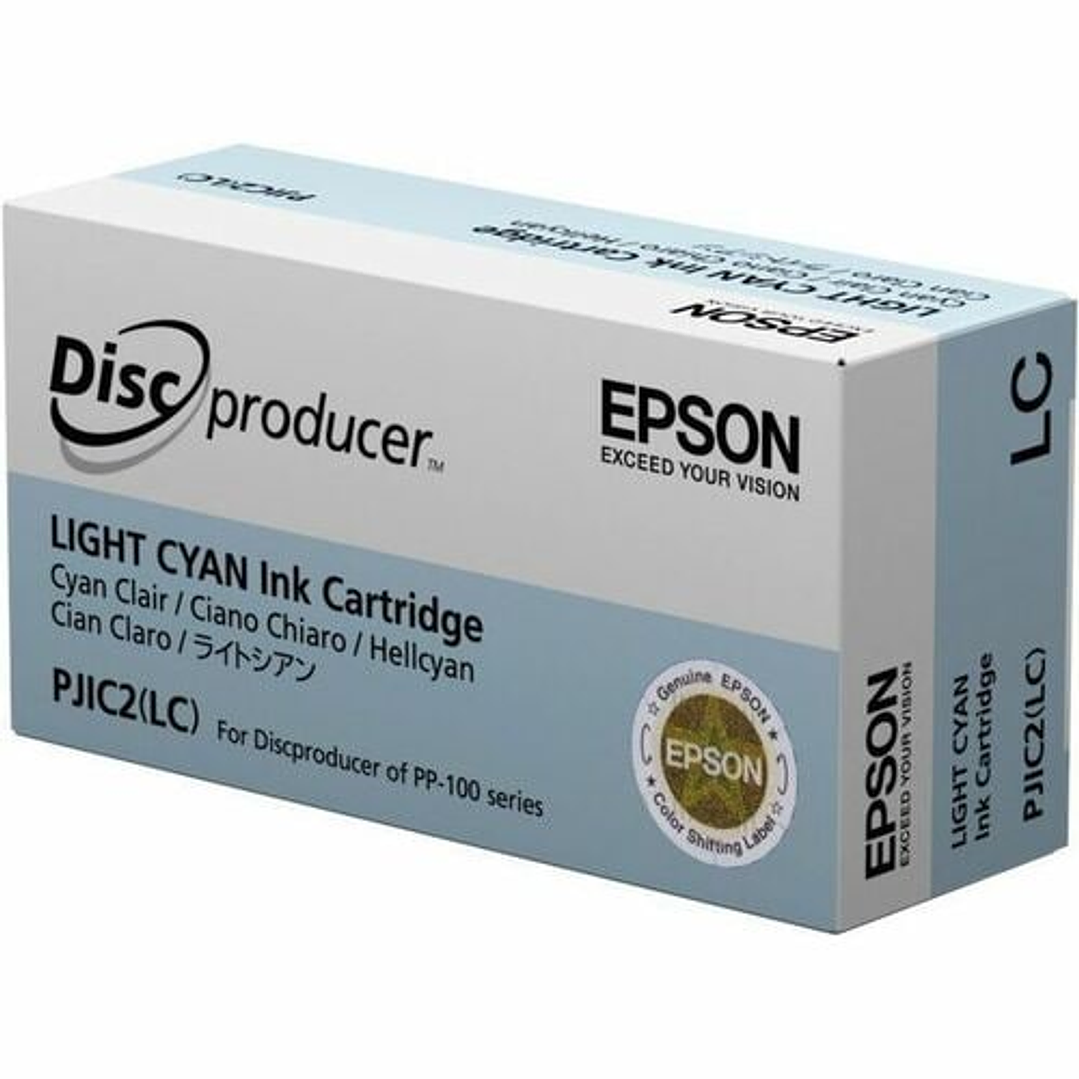 Cartucho de tinta Epson PJIC7(LC) - Cián Claro - Original 1