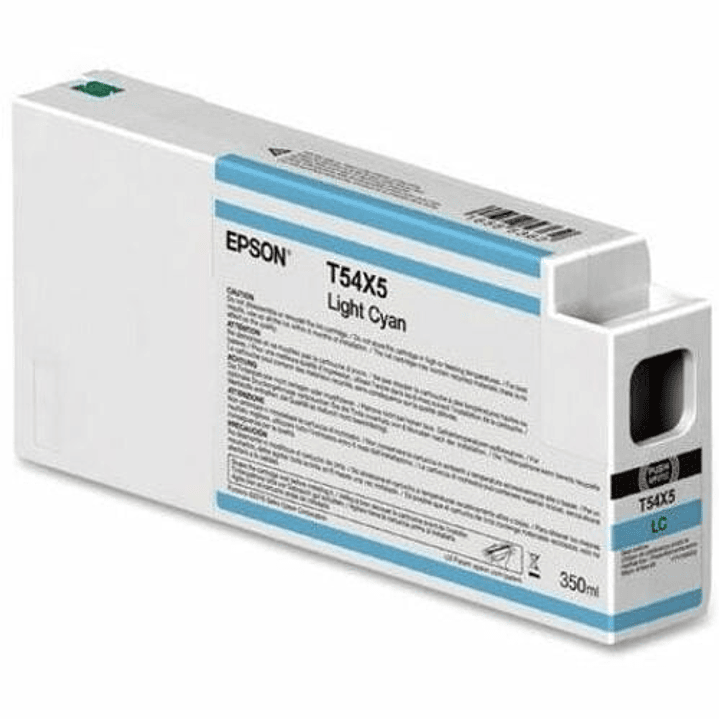 Cartucho de tinta Epson UltraChrome HDX/HD T54X500 Inyección de tinta - Cián Claro - Original 1