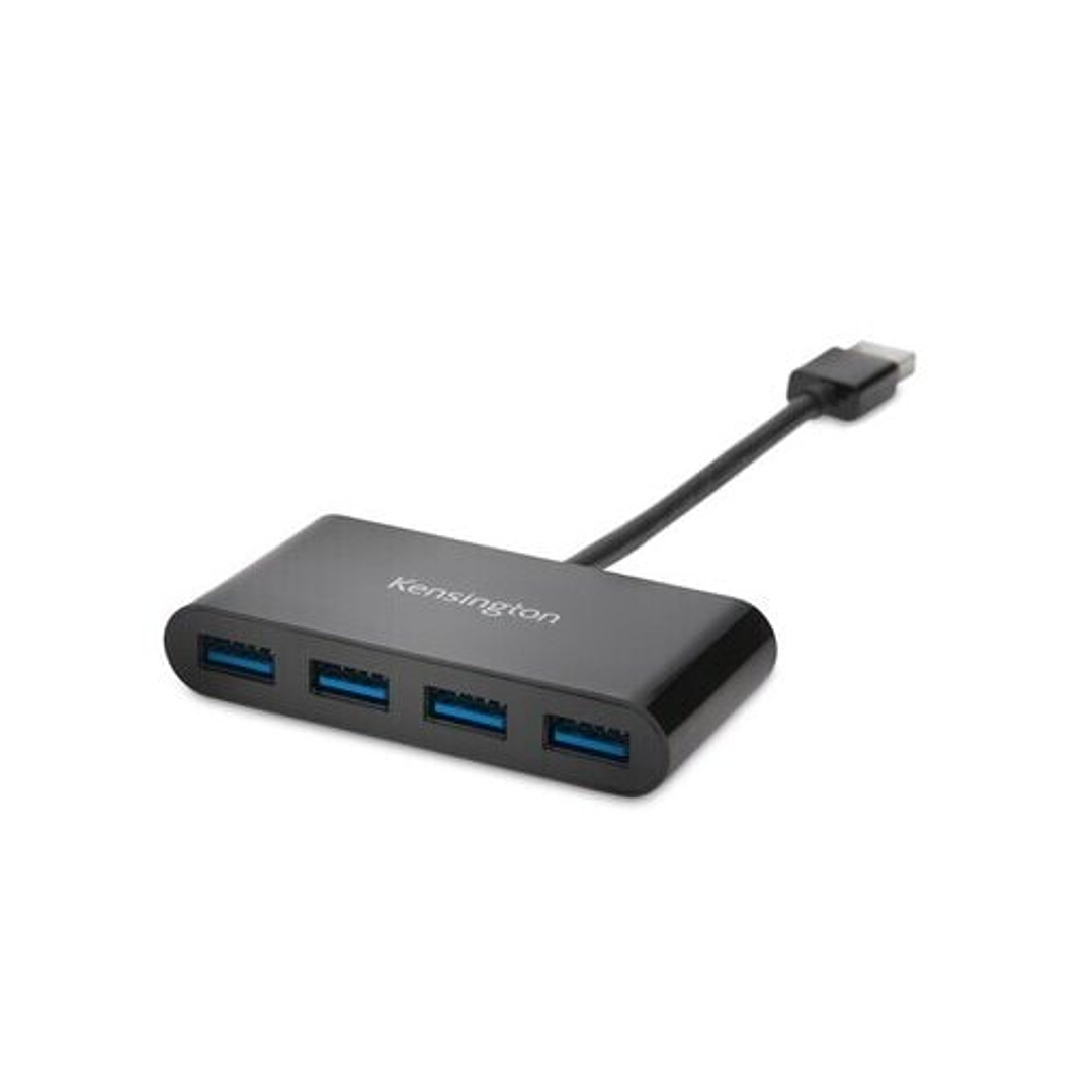 Concentrador Kensington USB - USB 3.0 - 4 Total USB Port(s) - 4 USB 3.0 Port(s) - PC 1