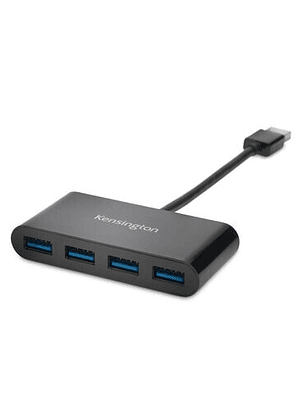 Concentrador Kensington USB - USB 3.0 - 4 Total USB Port(s) - 4 USB 3.0 Port(s) - PC