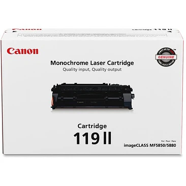 Cartucho de tóner Canon CRG-119II Láser - Negro - Original 1