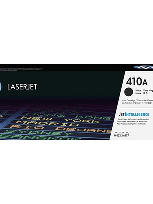 Cartucho de tóner HP 410A 2.300 páginas