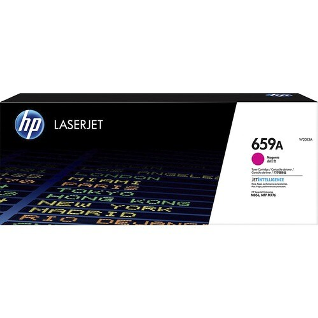 Cartucho de tóner HP 659A Estándar Rendimiento Láser Magenta Original 1