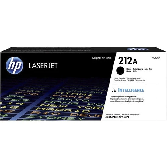 Cartucho de tóner HP 212A Estándar Rendimiento Láser Negro Original  1
