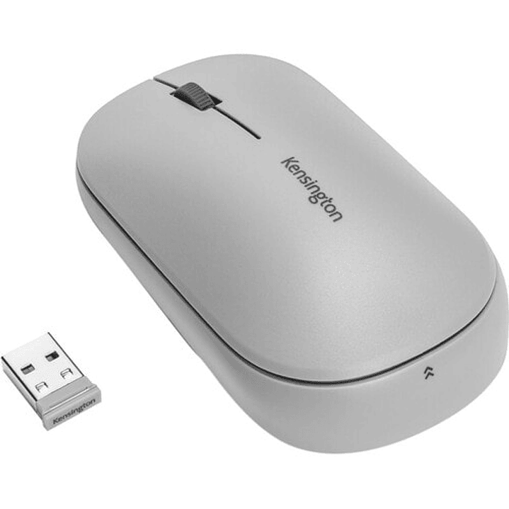 Mouse Kensington SureTrack - Frecuencia Bluetooth/Radio - USB 2.0 - Óptico - 3 Botón(es) - Gris - 1 - Conforme con normas TAA - Inalámbrico - 2.40GHz - 4000 dpi 1