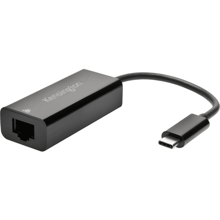 Tarjeta Gigabit Ethernet para Portátil Kensington CA1100E - 10/100/1000Base-T - De Escritorio - USB Tipo C - 1Gbit/s Ratio de Transferencia de Datos - 1 Puerto(s) 1