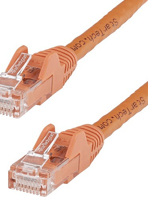 Cable de Red Ethernet Cat6 Snagless de 3m Naranja - Cable Patch RJ45 UTP - Cable for Dispositivo de red - 6Gbit/s - Cable de conexión
