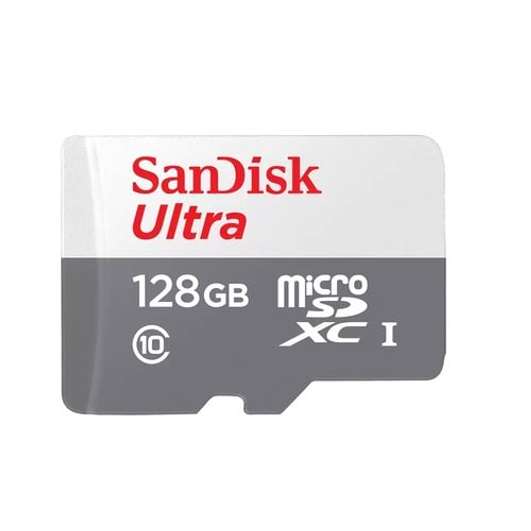 microSDXC SanDisk Ultra - 128GB - Class 10/UHS-I (U1) - 100MB/s Leer 1