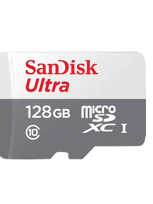 microSDXC SanDisk Ultra - 128GB - Class 10/UHS-I (U1) - 100MB/s Leer