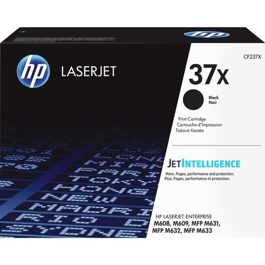 Toner HP 37X Negro (CF237X) 1