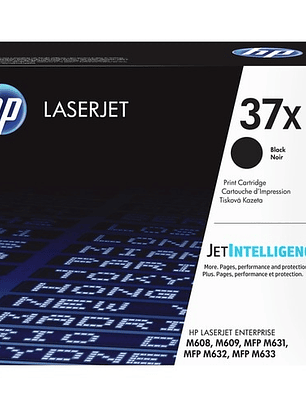 TONER HP 37X NEGRO 25000 PAG
