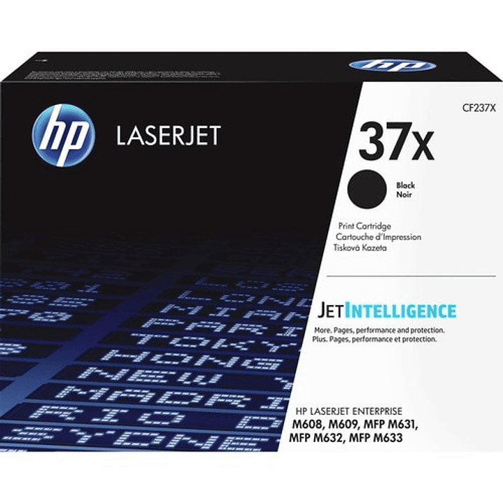 Toner HP 37X Negro (CF237X) 1