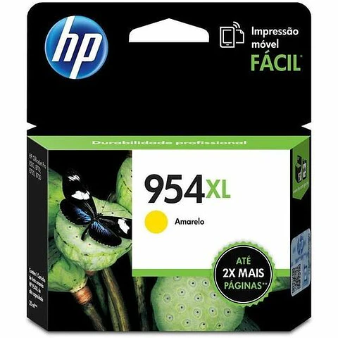 Cartucho de tinta HP 954XL Alto Rendimiento Inyección de tinta - Amarillo