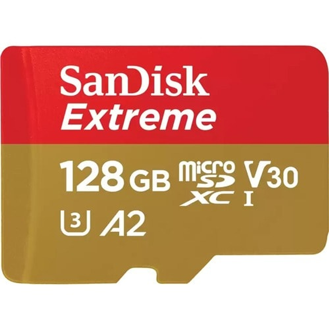 MicroSDXC WD Extreme - 128GB - V30 - 190MB/s Leer - 90MB/s Escribir 1