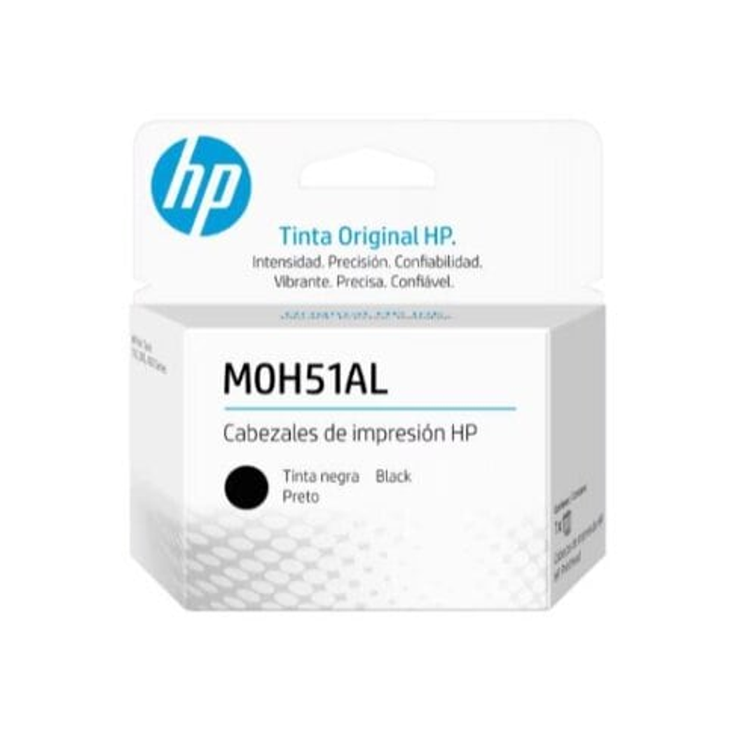 Cabezal de Impresión HP Inyección de tinta M0H51AL, Transferencia térmica Negro 1