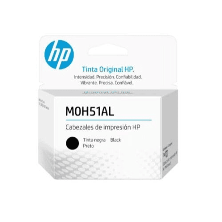 Cabezal de Impresión HP Inyección de tinta M0H51AL, Transferencia térmica Negro 1