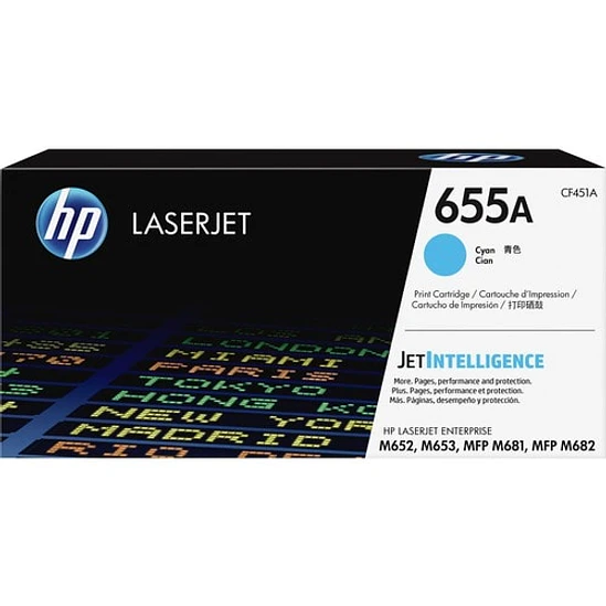 Tóner HP 655A Cian 1