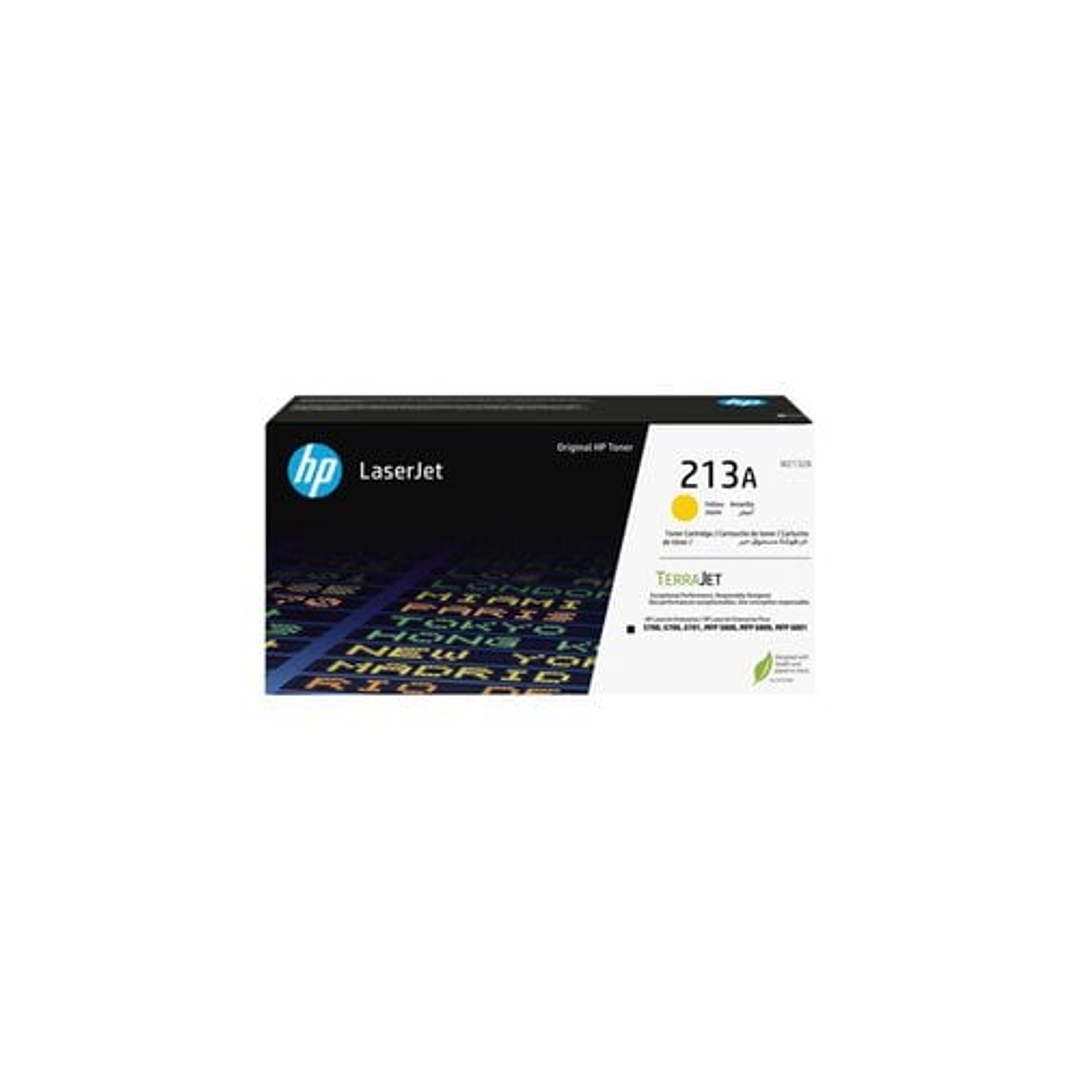 Toner HP 213A Original Amarillo 1