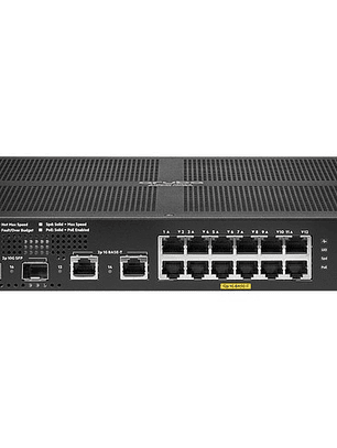 Switch Hewlett Packard Enterprise Aruba 6100 12G PoE+ 2SFP+ 139W 