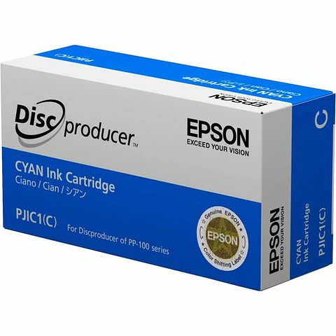Cartucho de tinta Epson PJIC7 - Tinta cyan - Original