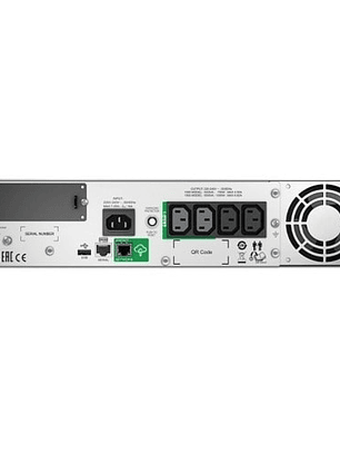 UPS de línea interactiva APC by Schneider Electric Smart-UPS - 1kVA/700W - 2U Montable en bastidor - 3Hora(s) Recharge - 8.70Minuto(s) Stand-by - 230 V AC