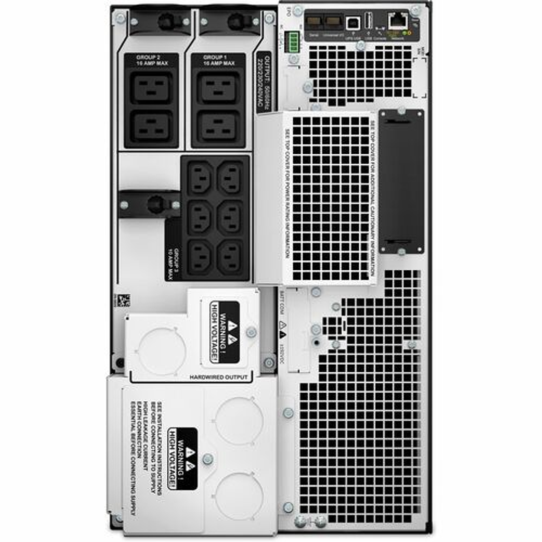 PS en línea de doble conversión APC by Schneider Electric Smart-UPS - 10kVA/10kW - Torre - 1.50Hora(s) Recarga - 3Minuto(s) Stand-by - 230 V AC, 380 V AC, 400 V CA 2