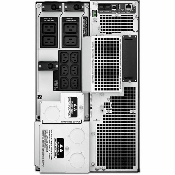 PS en línea de doble conversión APC by Schneider Electric Smart-UPS - 10kVA/10kW - Torre - 1.50Hora(s) Recarga - 3Minuto(s) Stand-by - 230 V AC, 380 V AC, 400 V CA 2