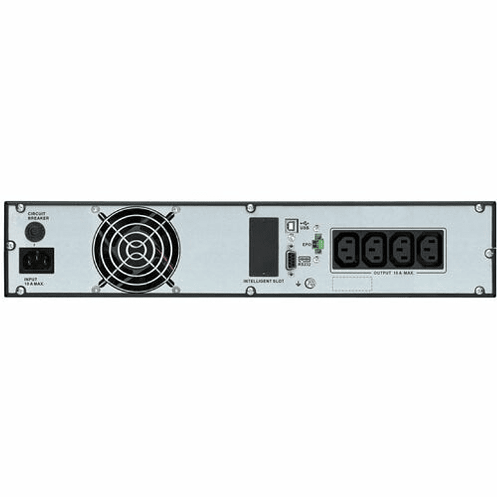 UPS en línea de doble conversión APC by Schneider Electric Easy UPS On-Line - 2kVA/1.80kW - 2U Montable en bastidor - 4Hora(s) Recharge - 3.07Minuto(s) Stand-by  2