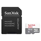 Tarjeta MicroSDHC SanDisk Ultra 16GB Class 10 UHS-I con Adaptador SD - Miniatura 1