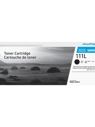 Cartucho de tóner HP MLT-D111L Alto Rendimiento Láser - Negro - Láser - Alto Rendimiento - 1.800 Páginas