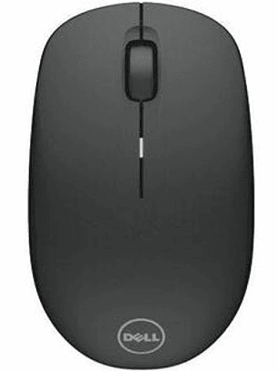Mouse Dell WM126 - Radiofrecuencia - USB Tipo A - Óptico - 3 Botón(es) - Negro - Inalámbrico - 1000 dpi - Rueda de desplazamiento - Simétrico