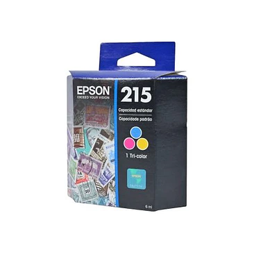 Cartucho de tinta Epson 215 Estándar Rendimiento Inyección de tinta - Tricolor - Original 1