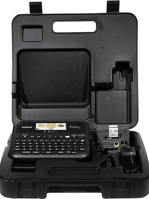 Impresora de etiqueta electrónica P-touch - Transferencia térmica - 30mm/s Mono - 27 Fonts - 8 Tamaño de fuente - 17 Tamaño de texto - 180 dpi - Etiqueta, Cinta - 3.50mm