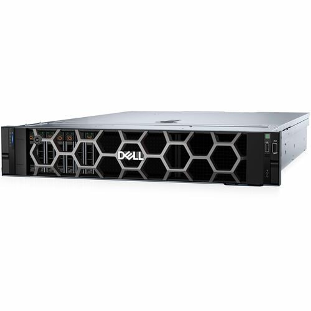 Servidor Dell PowerEdge R760xs - 1 x Intel Xeon Silver 4514Y 2GHz - 32GB RAM - 480GB SSD - 12Gb/s SAS, Serie ATA/600, NVMe Controlador - 2U Bastidor - Intel C741 Chip 1