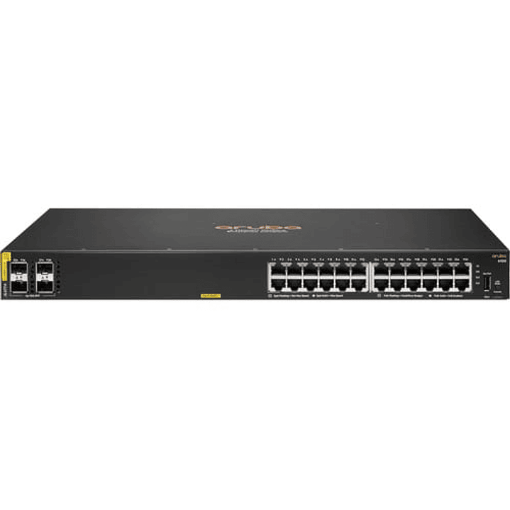 Switch Ethernet 6100 24G Class4 PoE 4SFP+ 370W 1